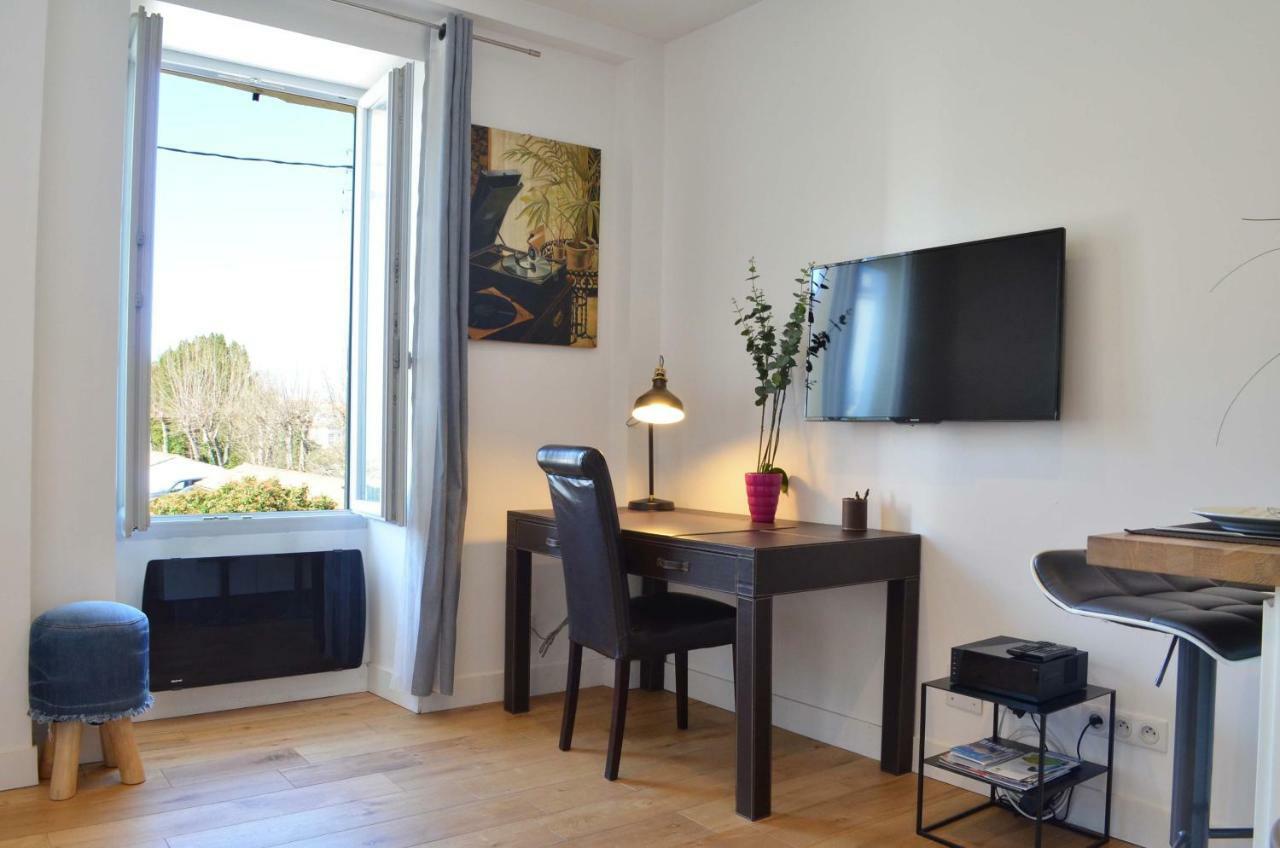 Studio Biarritz - Renove Et Moderne - Au Calme - Centre Ville - Tout A Pied Eksteriør bilde